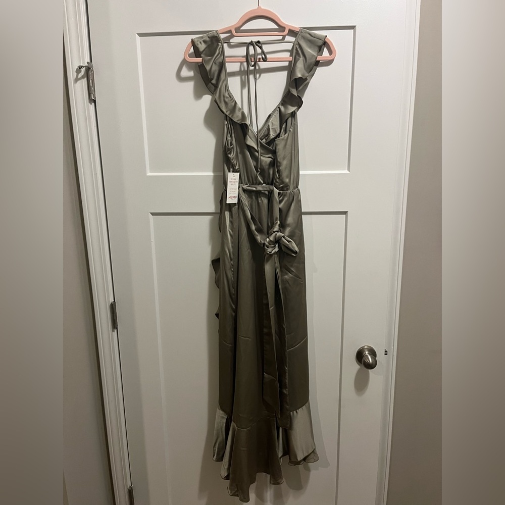 Show Me Your MUMU! NWT! Samantha Ruffle Wrap Dress.